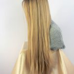 Peruka lace front długa blond islandii