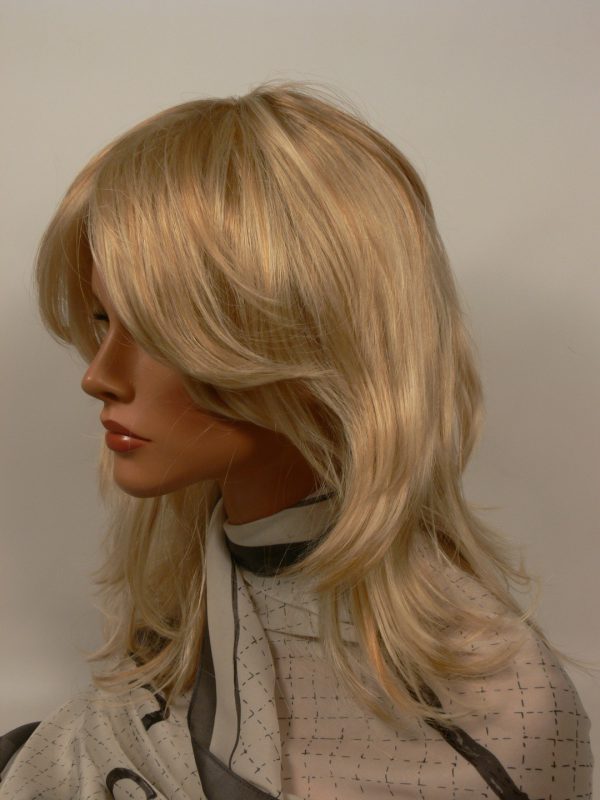 Peruka AMELIA klasyczna rozświetlony blond PIĘKNA