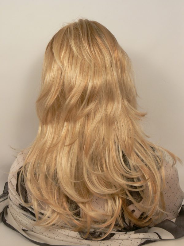 Peruka AMELIA klasyczna rozświetlony blond PIĘKNA
