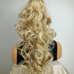 Piękna, gęsta blond treska Francesca naturalny wygląd