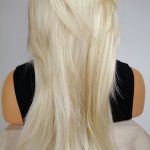 Piękna, gęsta treska skandynawski blond cieniowana