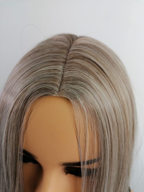 Peruka długa fryzura mix słomkowych blondów LONG