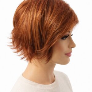 Peruka TAYLOR krótka rudy cieniowana profesjonalna -ja350 orange