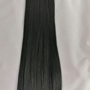 Doczepiane włosy CLIP IN 45cm 155GR czarny TERMO