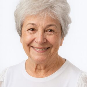 Peruka BARDI siwa jasny siwy krótka z grzywką 456 color