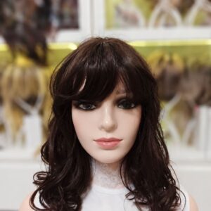 Peruka Nyx long bob z grzywką w kolorze Cappucino -38cm + kolory